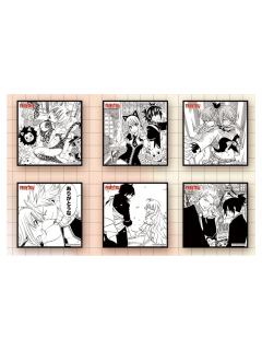 上海快闪黑白漫画风色纸