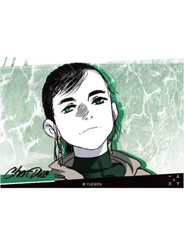 陈朵(隐藏)-默银回廊系列原画亚克力透片
