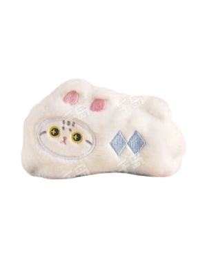 奶白色兔喵抓夹