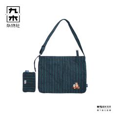 牛仔条纹帆布包
