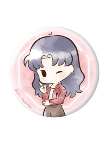 葛城美里-Q版水彩复古风吧唧