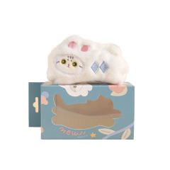 奶白色兔喵抓夹