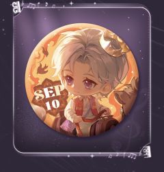 夏萧因-2025 昭华系列 Q版马口铁徽章