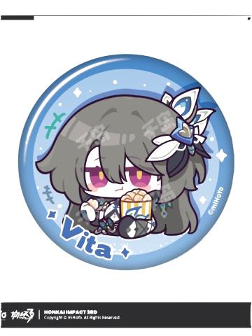 薇塔-HONKAI MEME 马口铁徽章