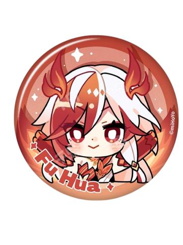符华-HONKAI MEME 马口铁徽章