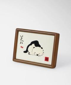 猫刺绣画