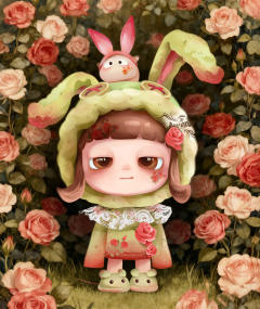 官合涂装-复古玫瑰