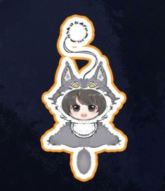 祝福御守挂件4 小狼