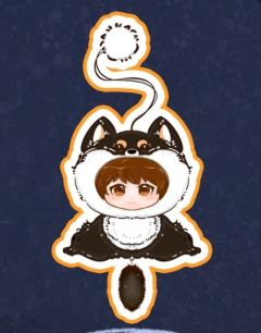 祝福御守挂件1 小柴犬
