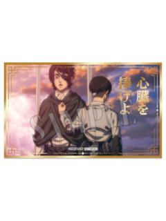 利威尔·阿克曼&韩吉·佐耶-C赏场面写烫金相卡