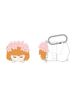 羽丘芽美(婚礼款)-ComeFor趴趴毛绒玩偶第一弹