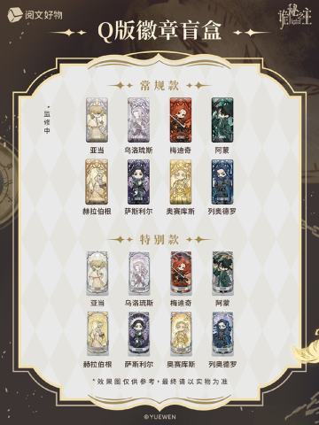 八大天使系列Q版徽章