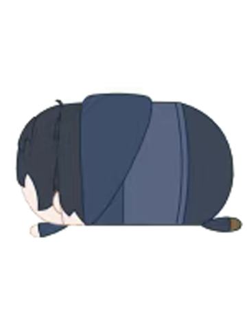 张起灵-F赏趴姿毛绒团子挂件