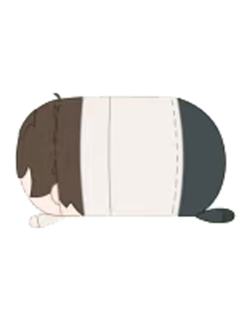 吴邪-F赏趴姿毛绒团子挂件