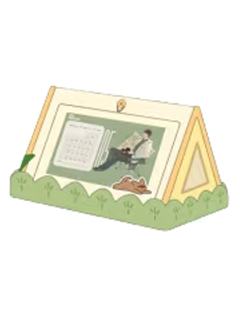 多人1-D赏帐篷日历