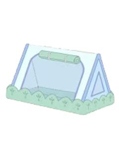 多人2-D赏帐篷日历