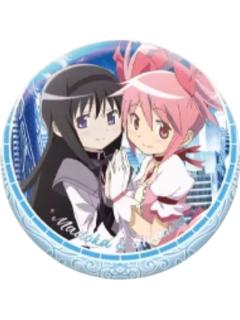 鹿目圆&晓美焰1-宝石梦境系列马口铁徽章