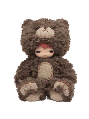 小野熊搪胶毛绒公仔