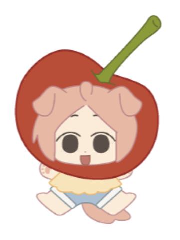 罗小白-水果人形玩偶小朋友组