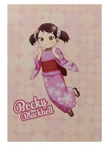 贝姬·布莱克贝尔-横滨活动插画小卡