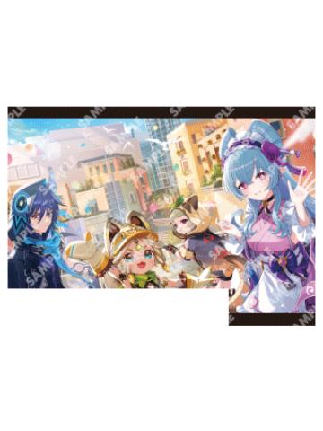 多人4-合作限定当地插画明信片