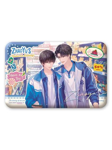 贺朝&谢俞(秋游之超市双闪徽章)-俞你共朝夕系列周边