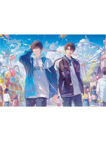 贺朝&谢俞(秋游之鬼屋场贩赠品海报)-俞你共朝夕系列周边