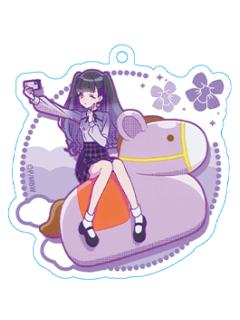 新里梓-场面写木马圆挂件