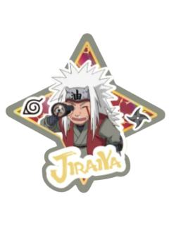 自来也(隐藏款)-卡游同行系列不织布徽章