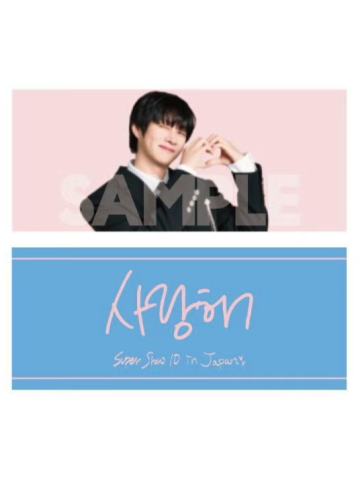 日本场周 应援毛巾 澈ver.