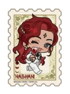 奈布哈尼-月下来客系列邮票贴纸包