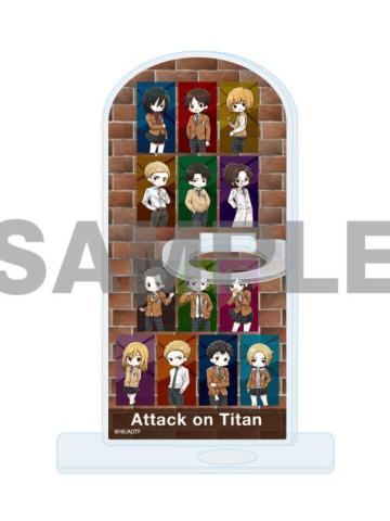 多人(笔筒立牌)-学生服涂鸦单领周边