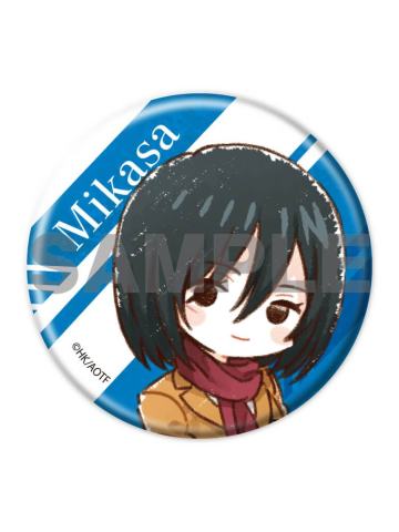 三笠·阿克曼-学生服涂鸦吧唧