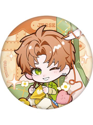 夏鸣星-微间绮想夜系列Q版马口铁徽章