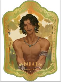 法拉杰-第三弹亚克力冰箱贴