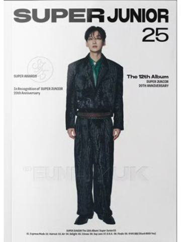 Super Junior25专辑 PB ver.赫