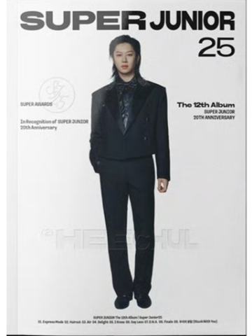 Super Junior25专辑 PB ver.澈