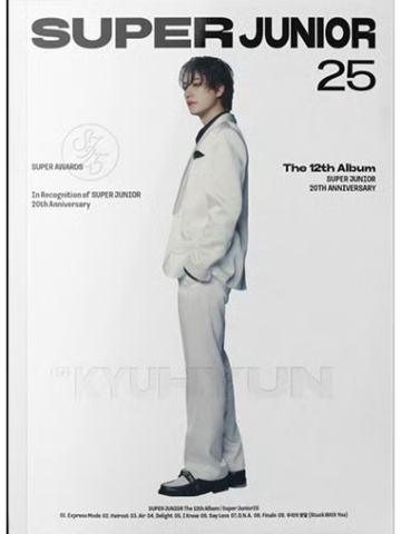 Super Junior25专辑 PB ver.圭