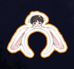 磁吸发箍7 小兔子
