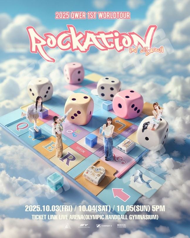 东京vip入场卡cho ver.A | QWER - ROCKATION - QWER 1ST WORLD TOUR