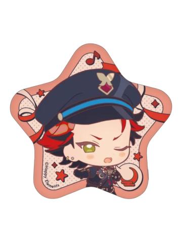 鬼龙红郎(徽章)-With ThanX- 红月- 感谢祭系列周边