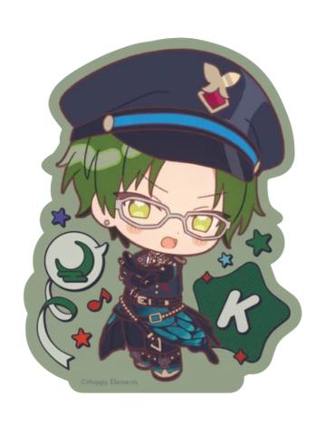 莲巳敬人(贴纸)-With ThanX- 红月- 感谢祭系列周边