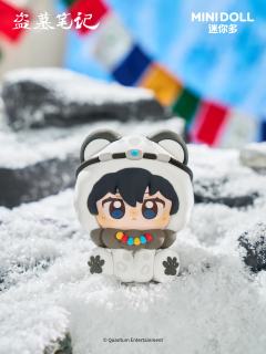 张起灵(隐藏款)-MINIDOLL青铜萌系列软胶坐姿摆件