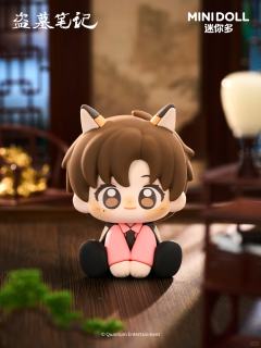 解雨臣-MINIDOLL青铜萌系列软胶坐姿摆件