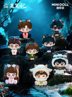 MINIDOLL青铜萌系列软胶坐姿摆件