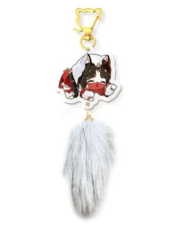 明教(少女)-明教“喵喵喵”系列猫尾亚克力挂件