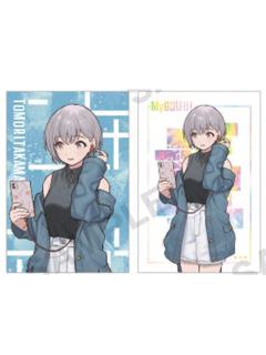 高松灯-MyGo×Girls Band Cry联动 金属风明信片套组