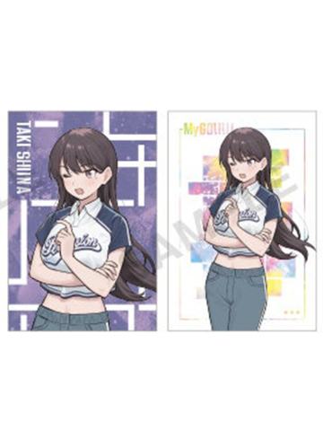 椎名立希-MyGo×Girls Band Cry联动 金属风明信片套组