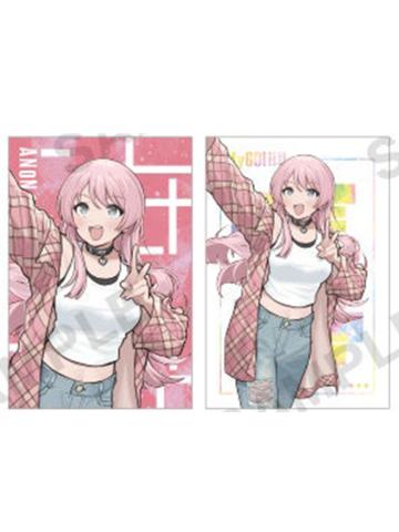 千早爱音-MyGo×Girls Band Cry联动 金属风明信片套组