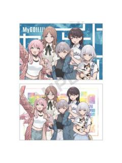 MyGo!!!!!-MyGo×Girls Band Cry联动 金属风明信片套组